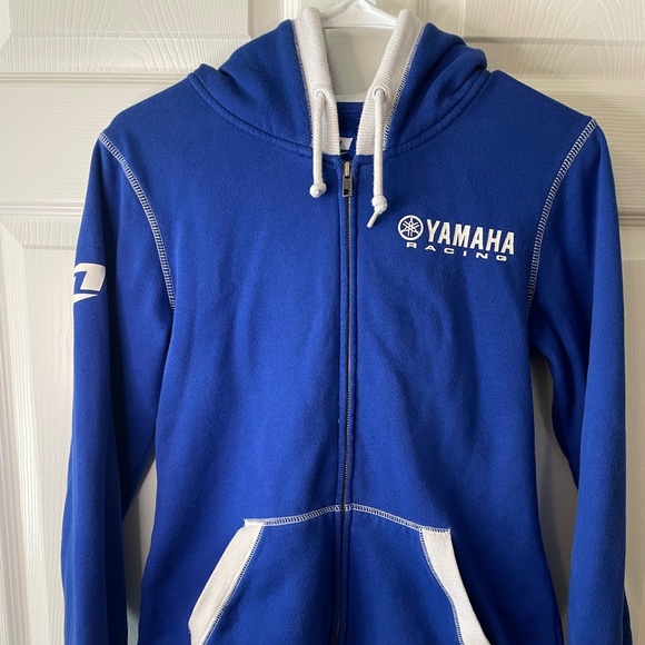 Yamaha Jackets & Coats Yamaha Racing Jacket Blue Poshmark